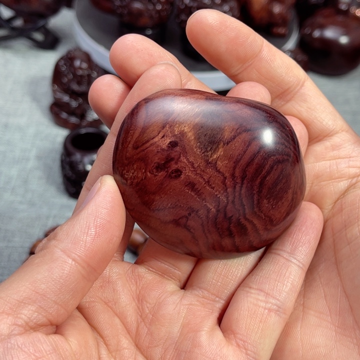 把件黄花梨/降香黄檀贝壳