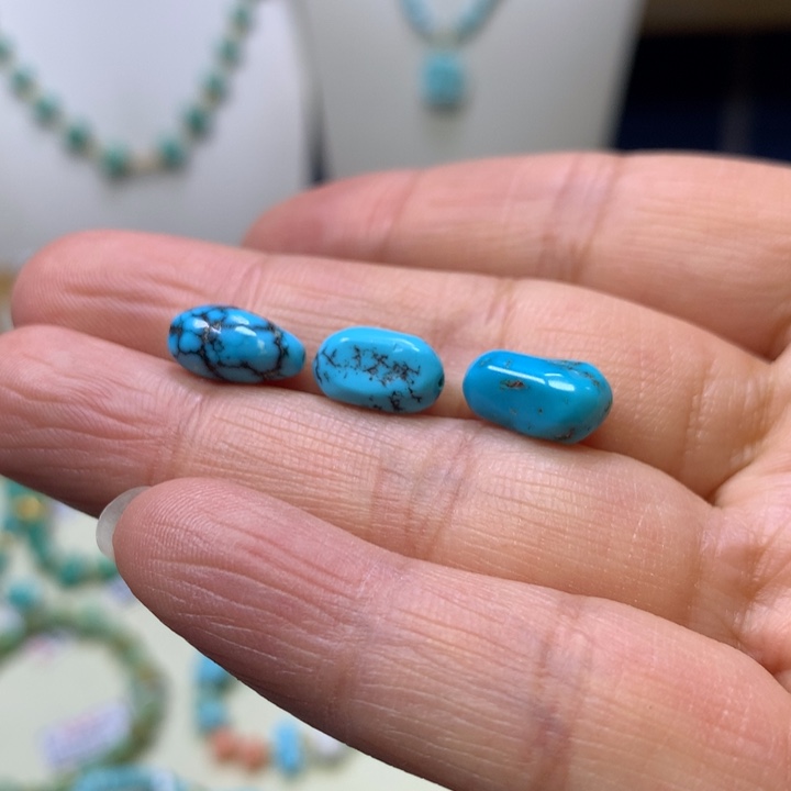 绿松石未镶嵌配饰