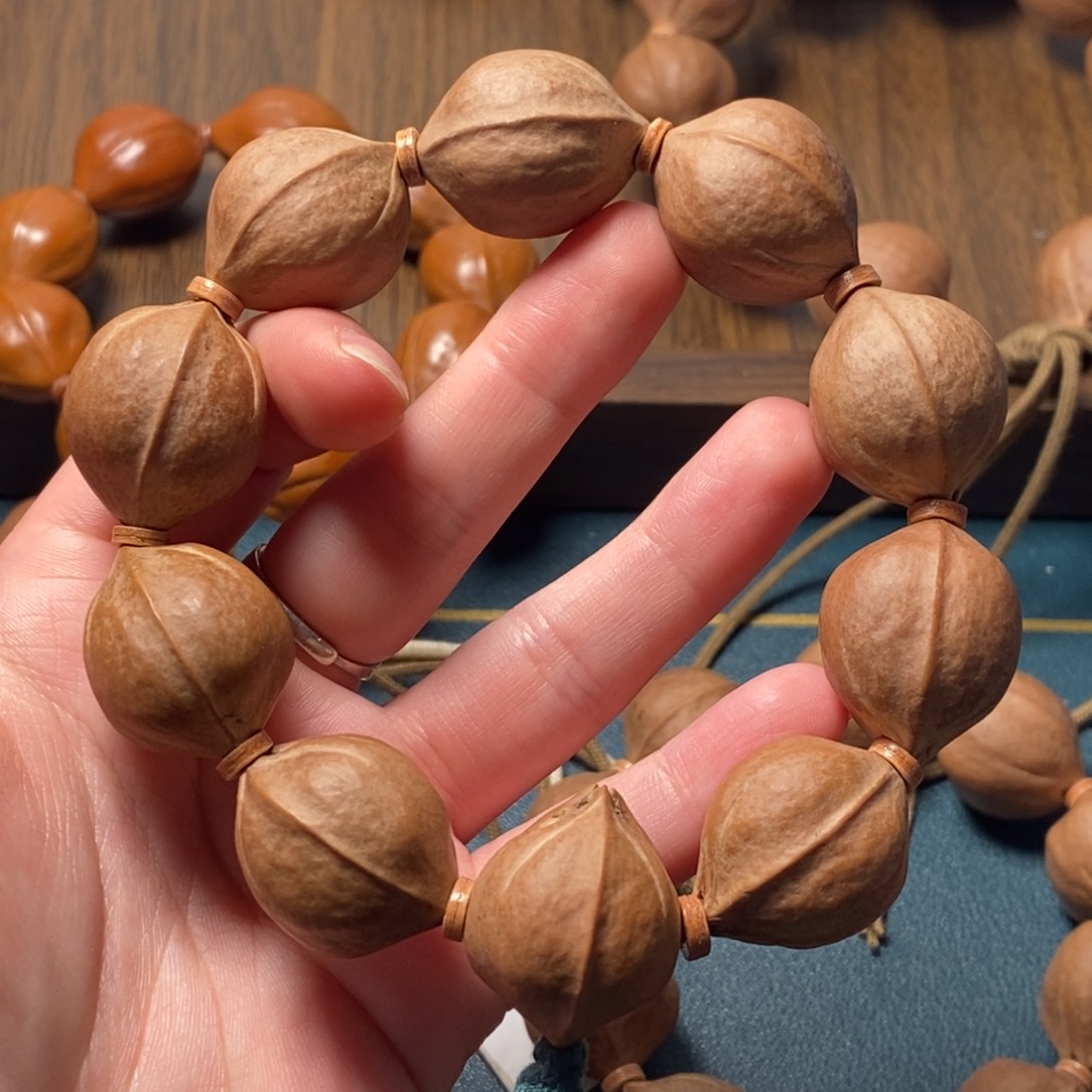 橄榄核手串/手链2026梅林铁三花橄榄核