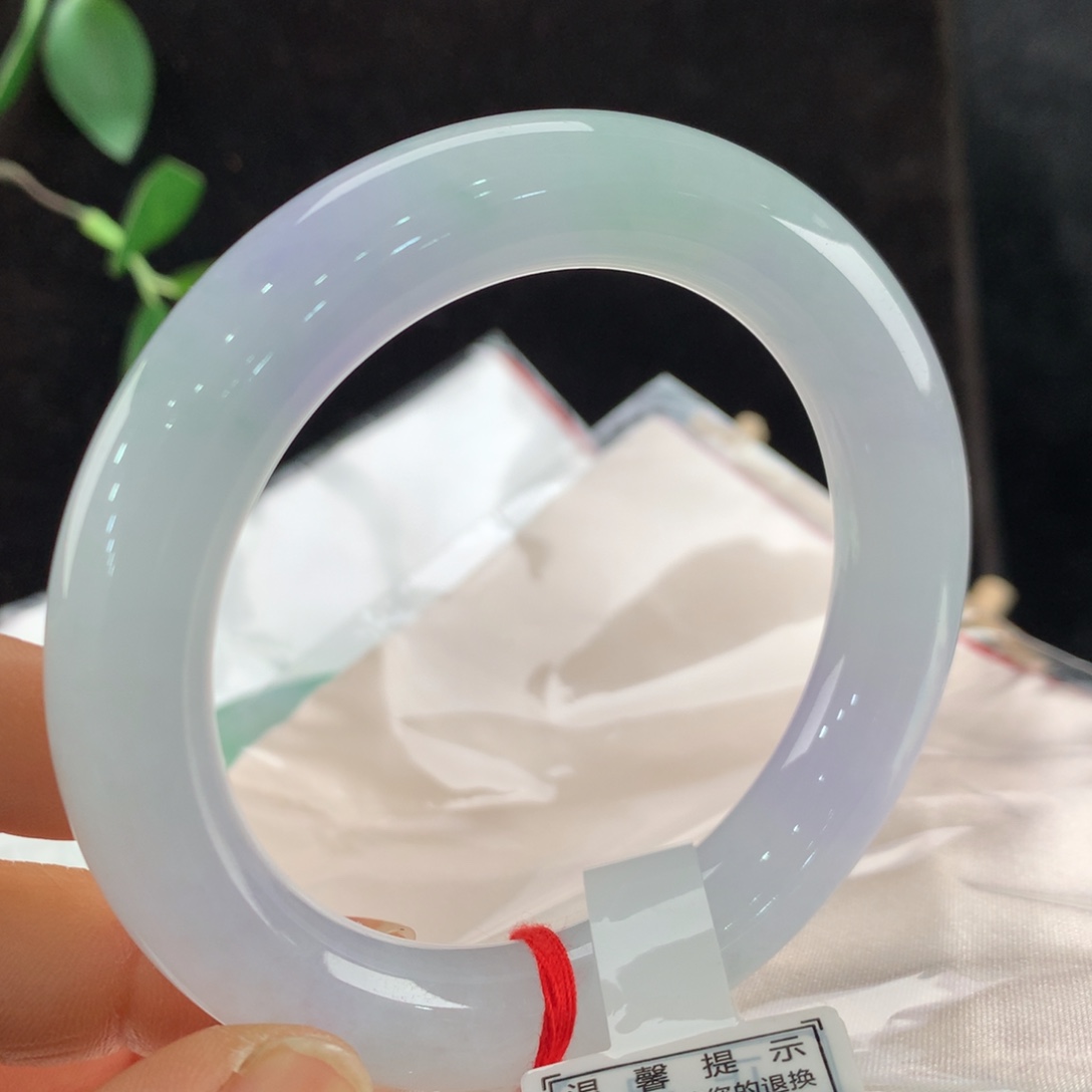 翡翠手镯未镶嵌颜**儿111-0136