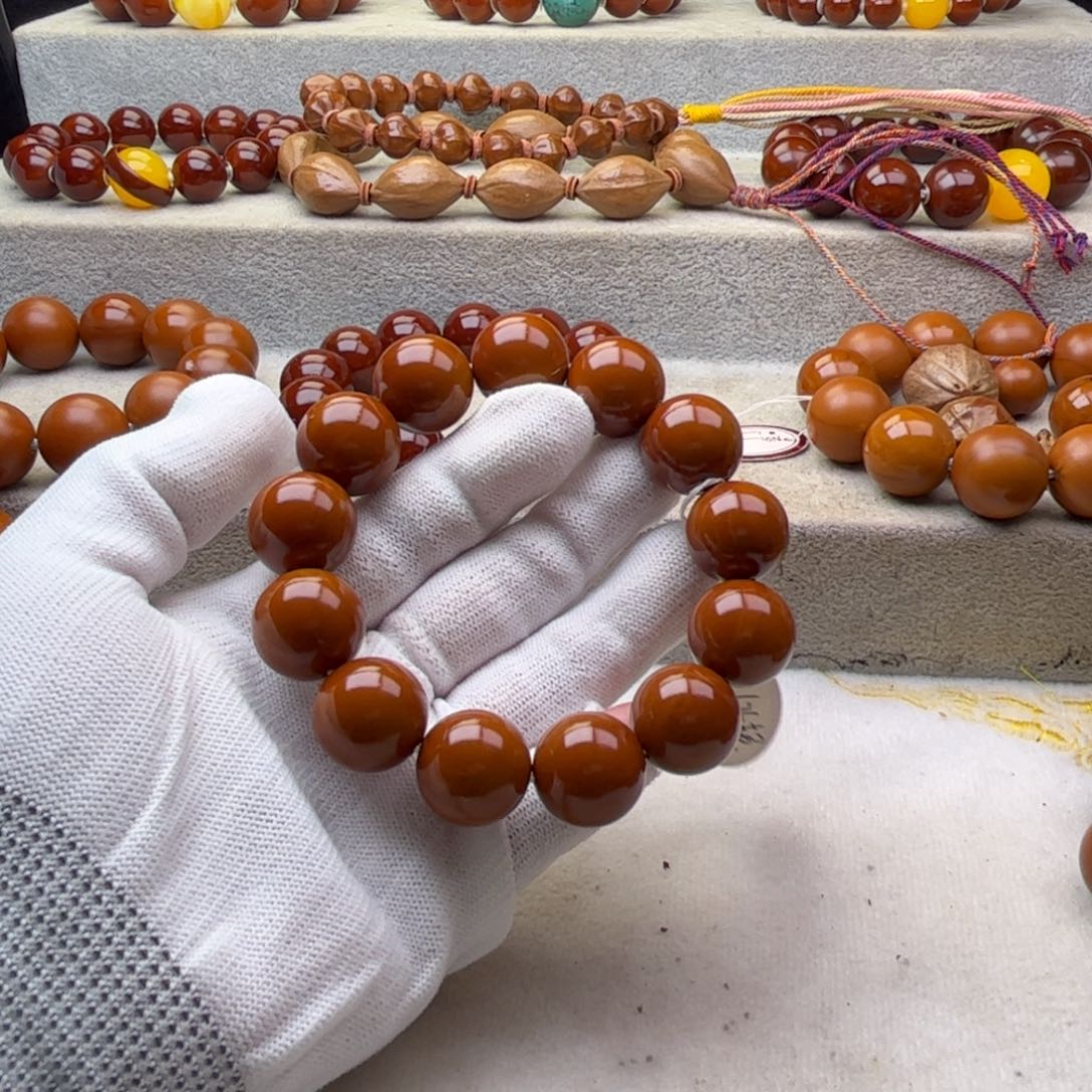 手串/手链橄榄核青1.75超全13个