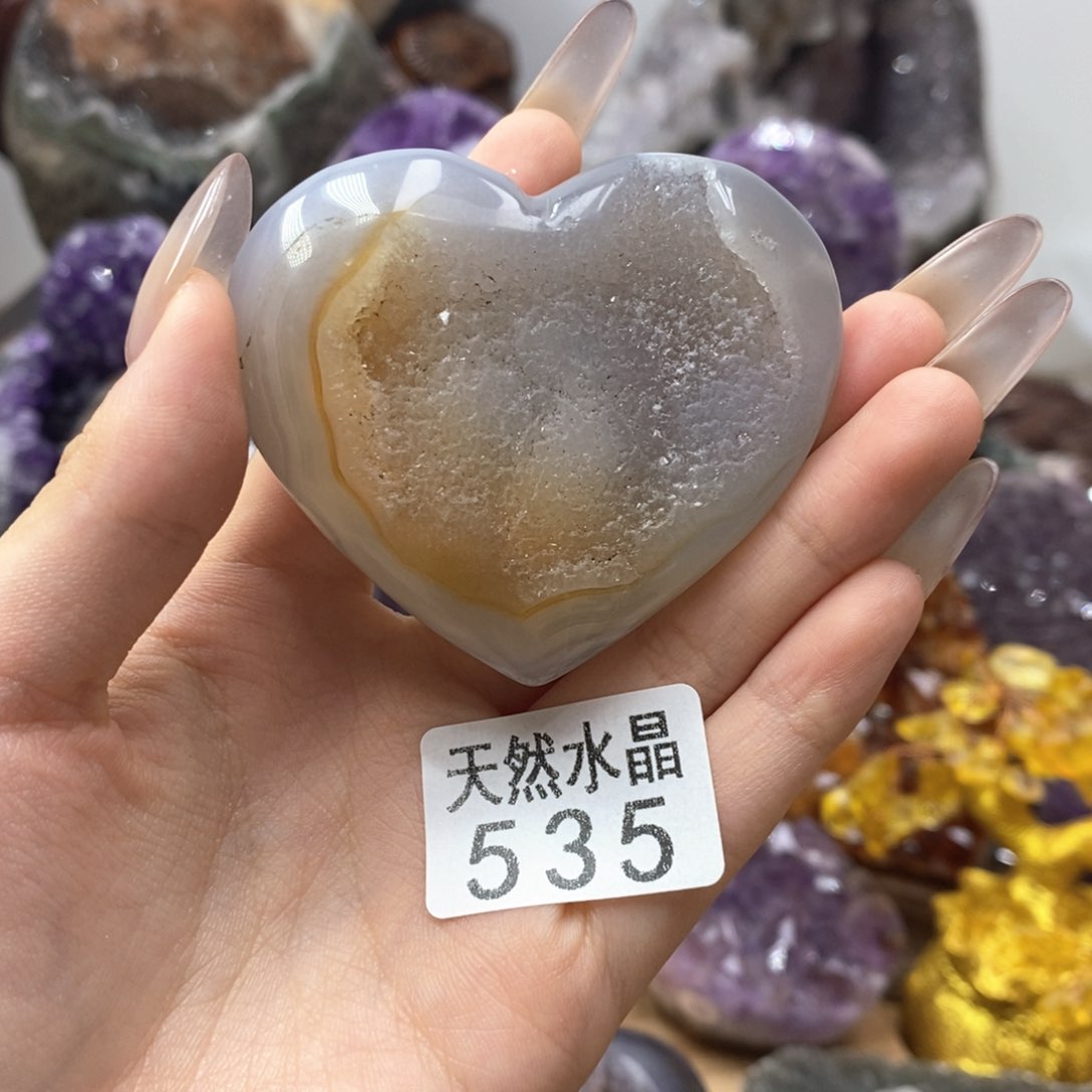 未镶嵌珠宝半成品水晶535