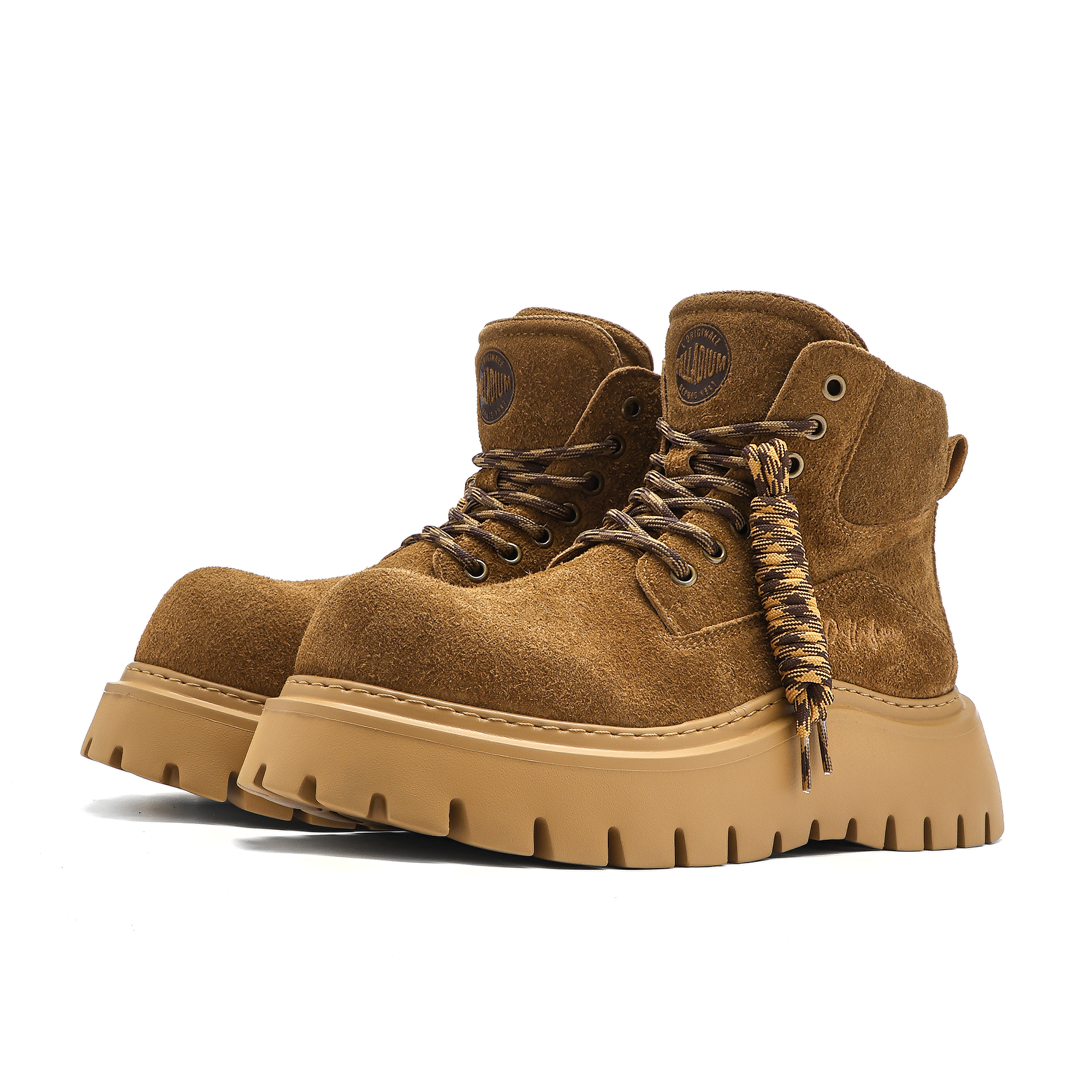 PALLADIUM/帕拉丁2025真皮马丁靴厚底防滑户外工装马丁靴79612