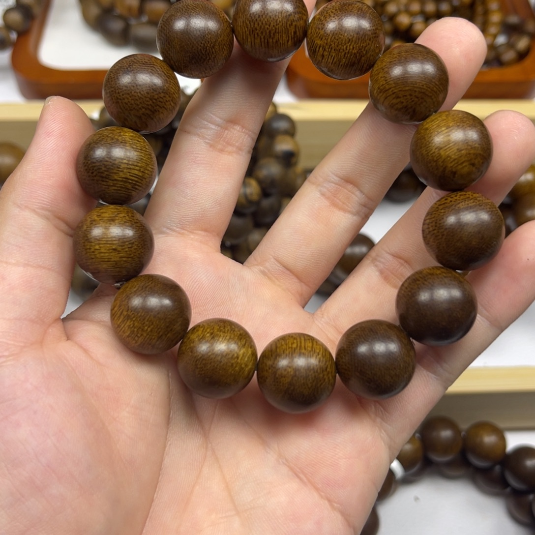 小***5沉香手串越南芽庄黄棋楠1.6