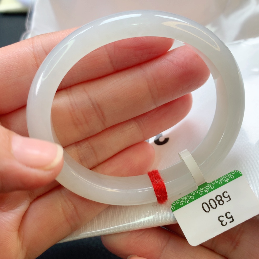 翡翠手镯未镶嵌53贵妃