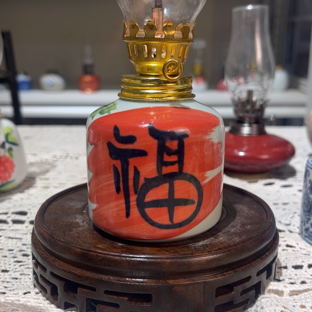 摆件景德镇陶瓷手工香薰灯