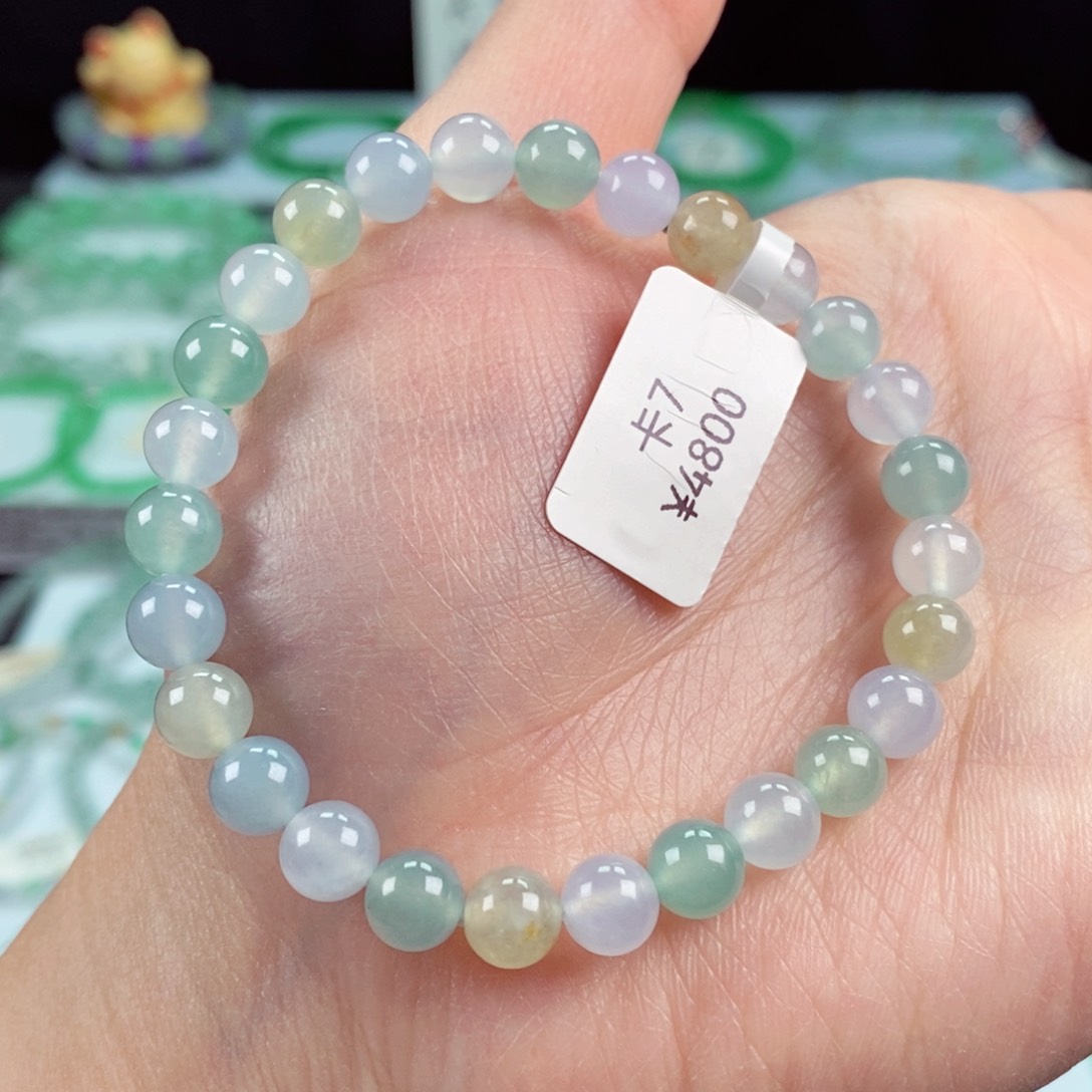 未镶嵌手链翡翠卡7