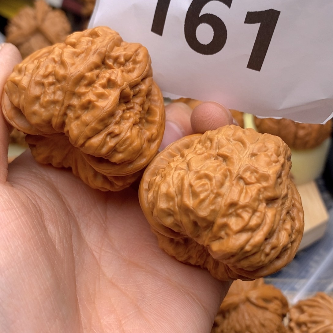 文玩核桃把件161号43家蛙