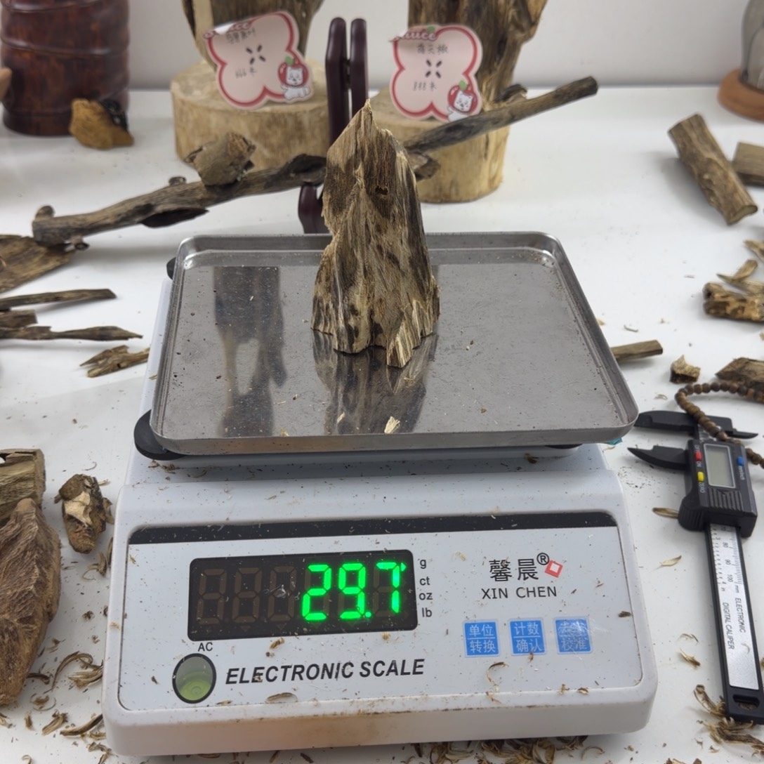 沉香碎屑沉香绿绮楠沉香29克