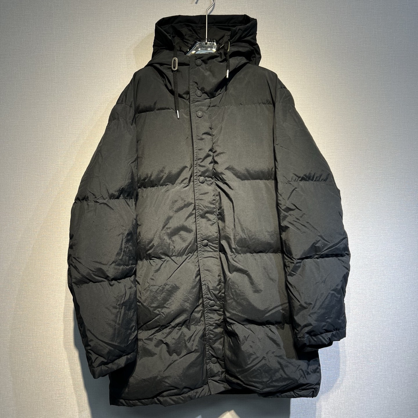 全新未使用 AMIRI 男士黑色长款羽绒服149551