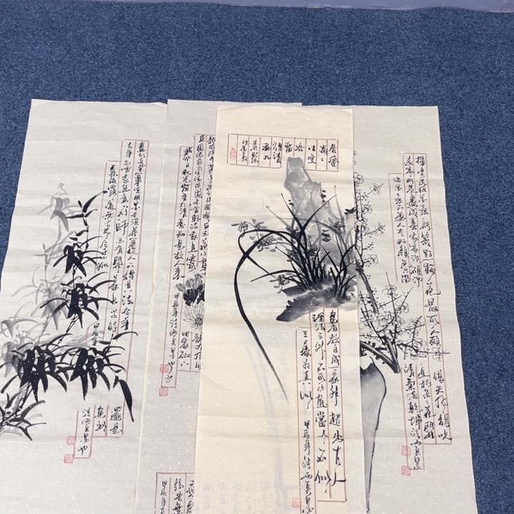 国画绘画手绘作品