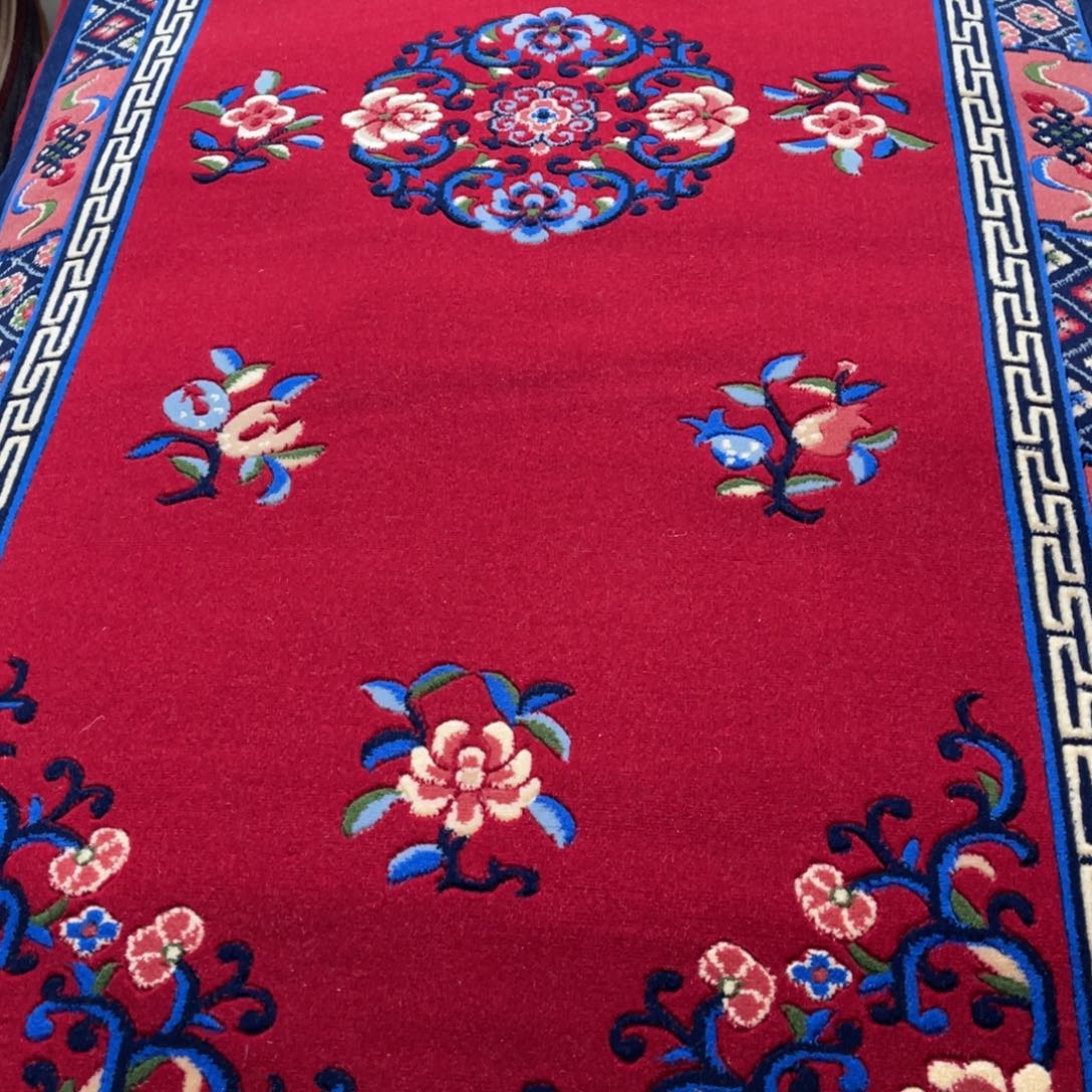 羊毛纯羊毛特价地毯1×2