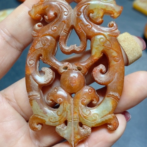 紫金钵盂菩提吊坠