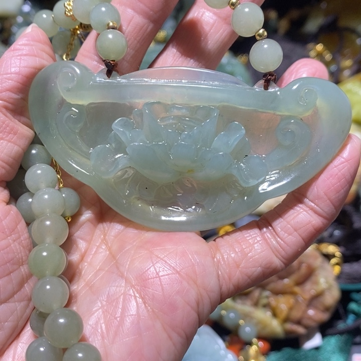 岫玉岫玉吊坠未镶嵌