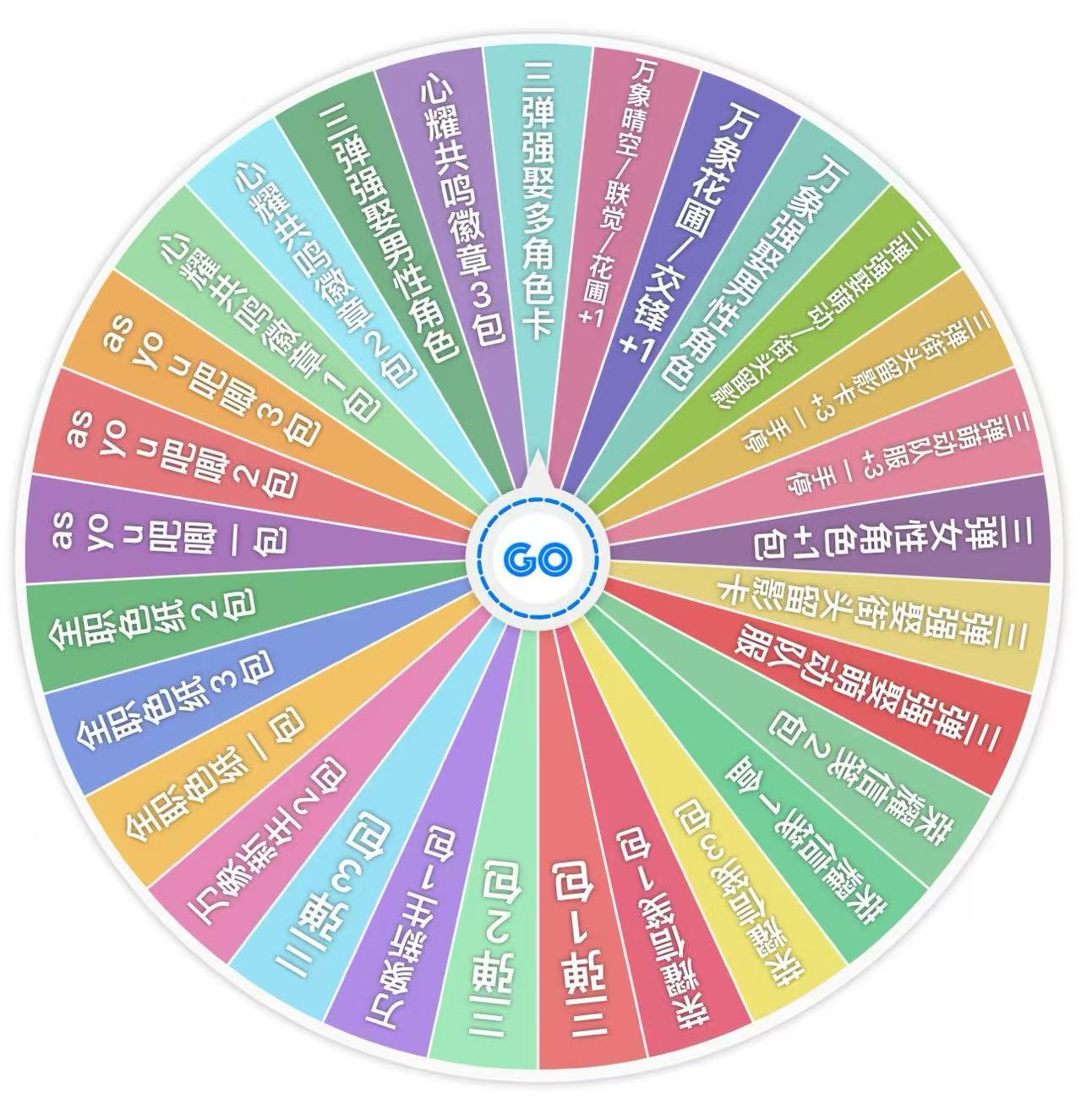 【转盘合集CC】全职高手*合集浮浮转盘玩法-文文