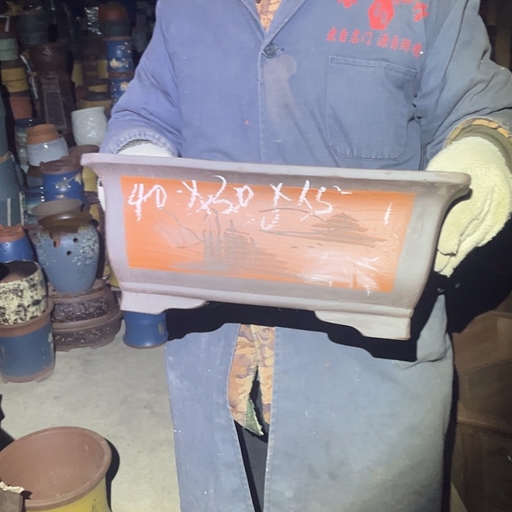 紫砂花盆紫砂花盆也