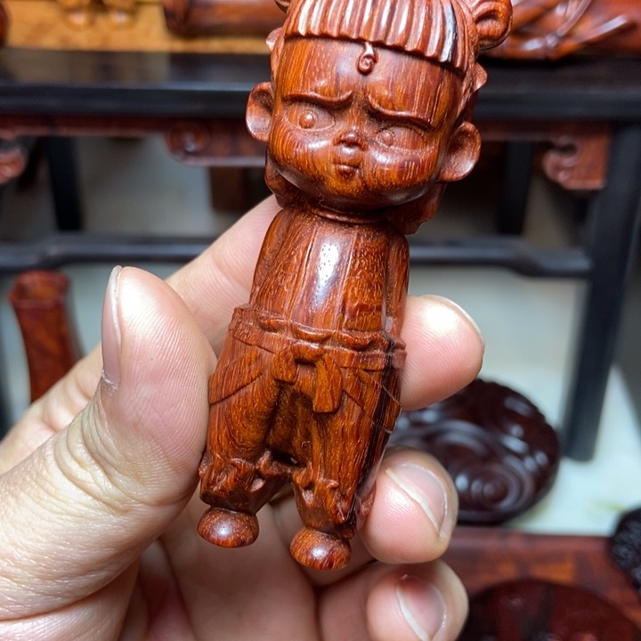 檀香紫檀（小叶紫檀）哪吒