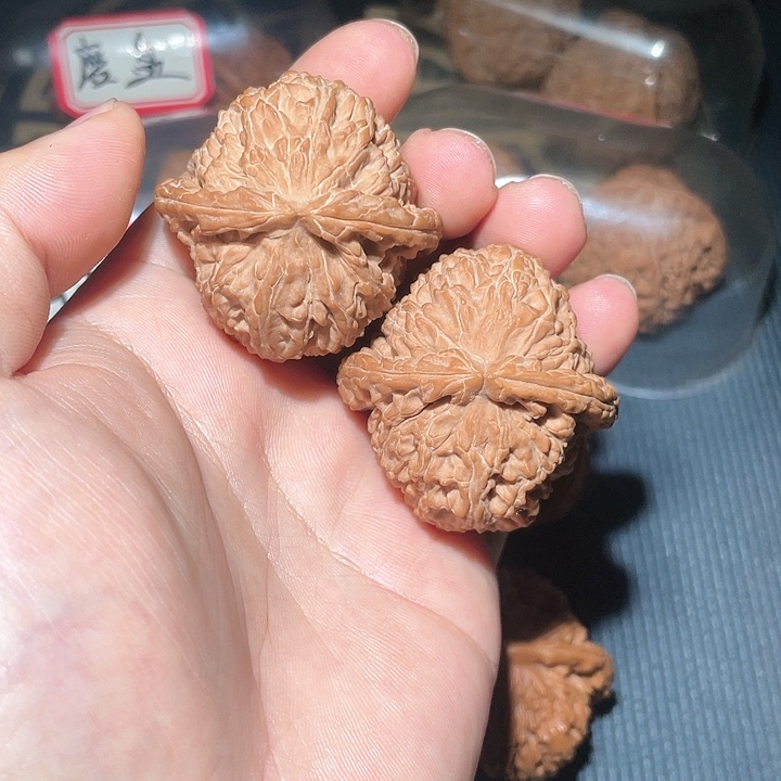 桃核吊坠空*名43➕尺寸三角白