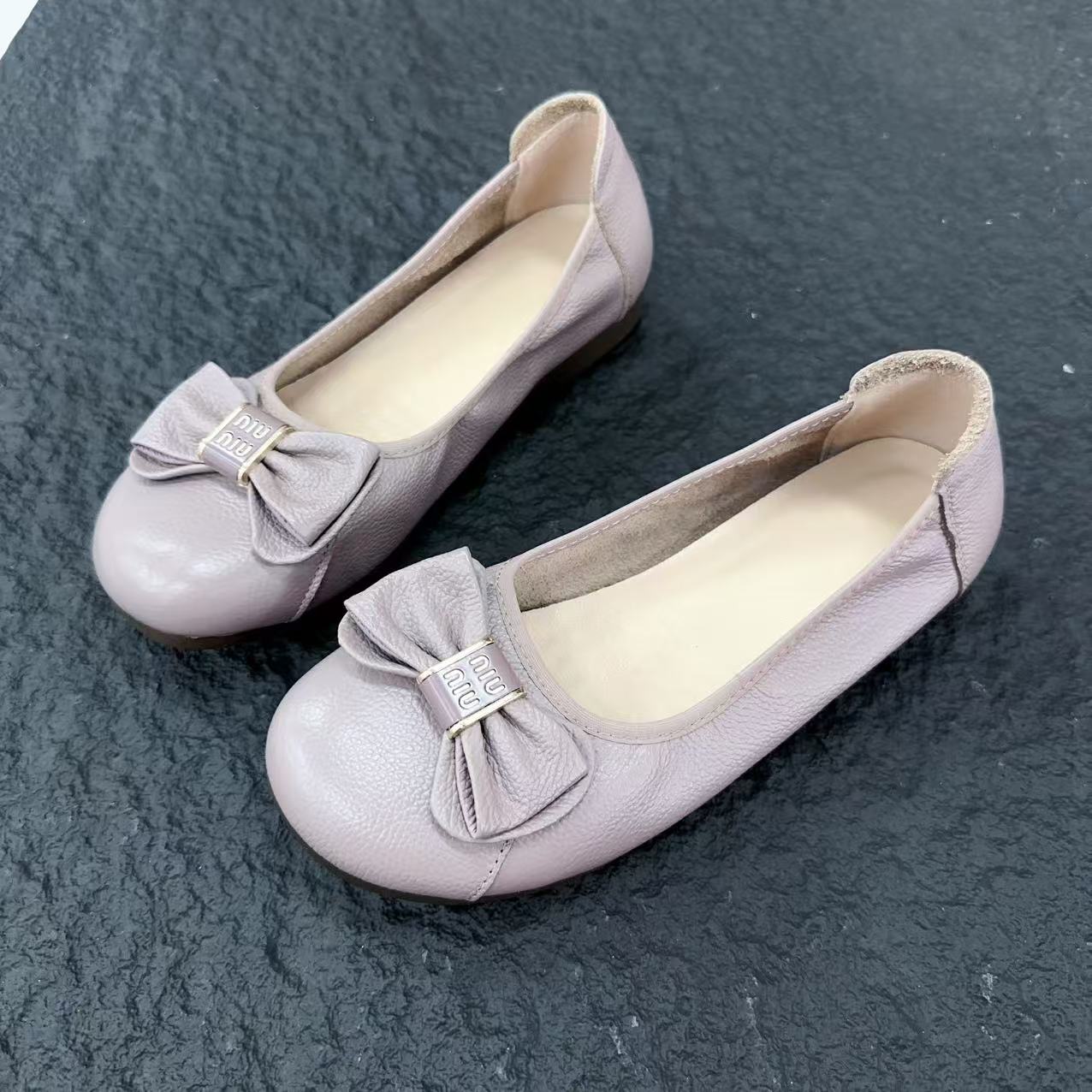 2025平底妈妈鞋中性女鞋时尚休闲百搭单鞋3318