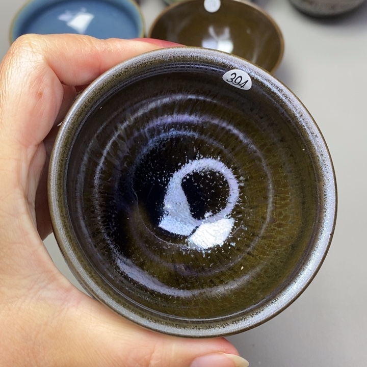 茶盏建窑建盏柴烧主人杯