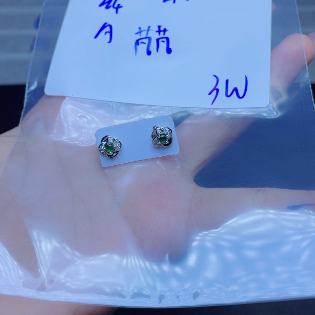 定制翡翠未镶嵌芃*挂件