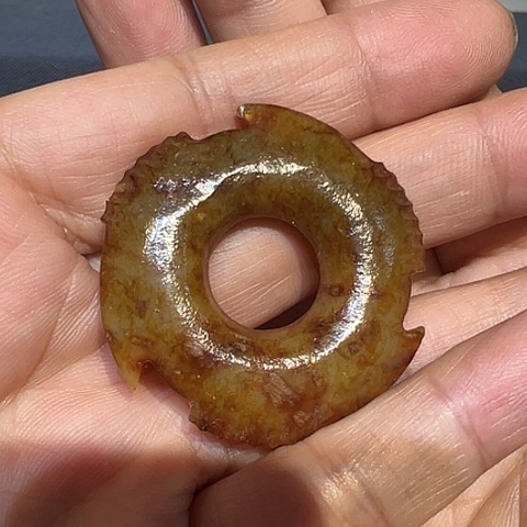 和田玉（糖玉）未镶嵌挂件