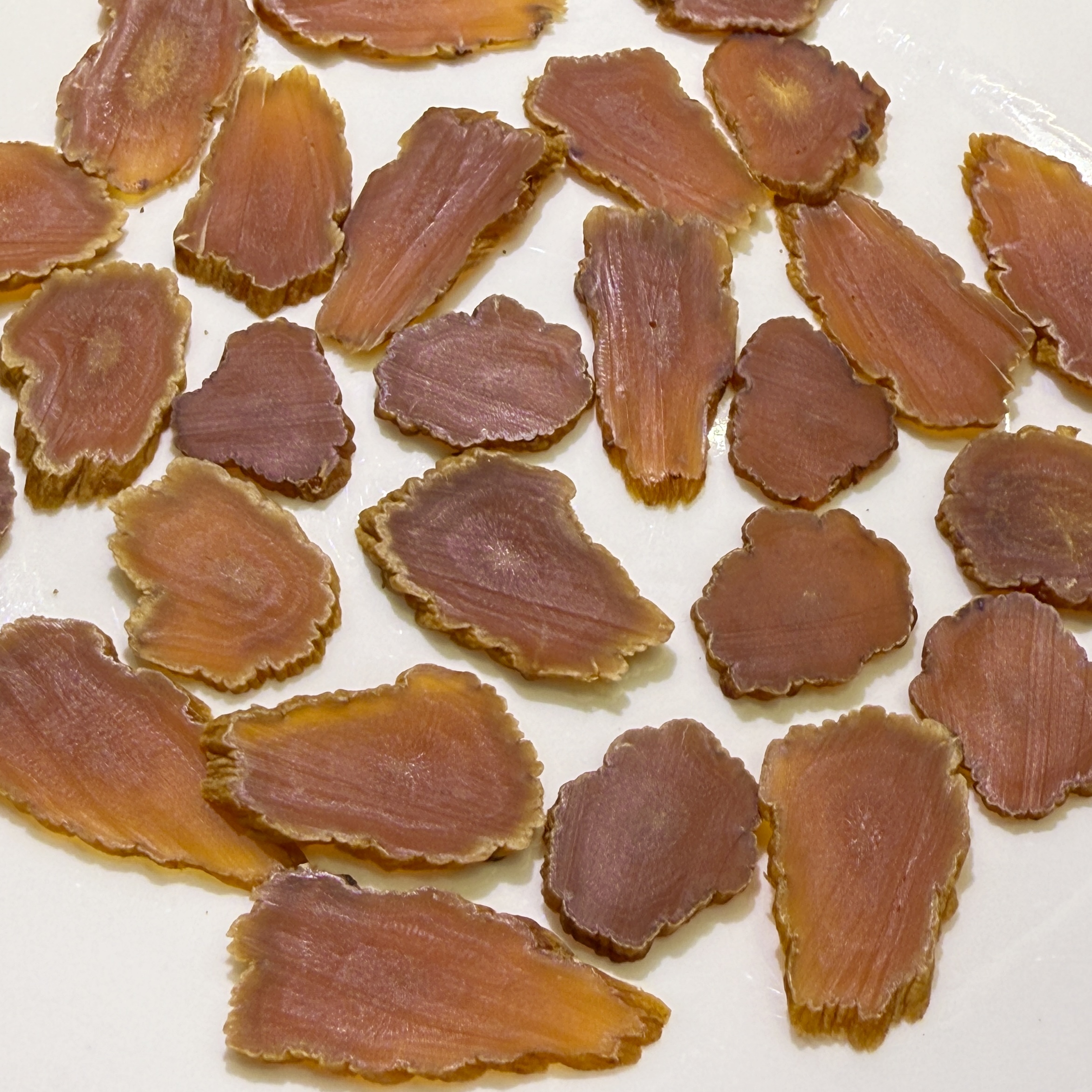 高丽参 韩种 切参 太极参 手工切片 精品厚切