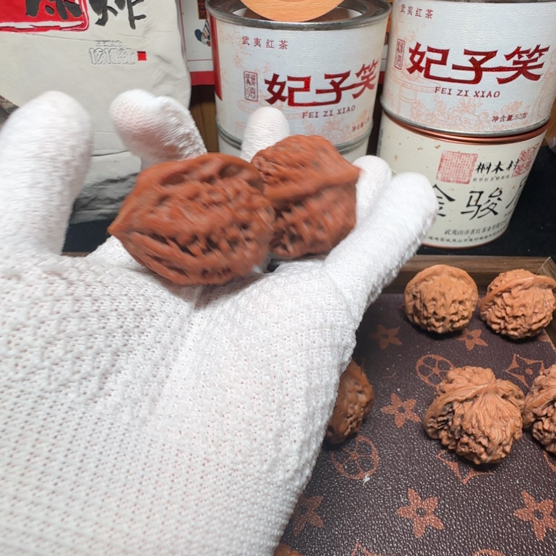 开***娃吊坠文玩核桃凤凰台