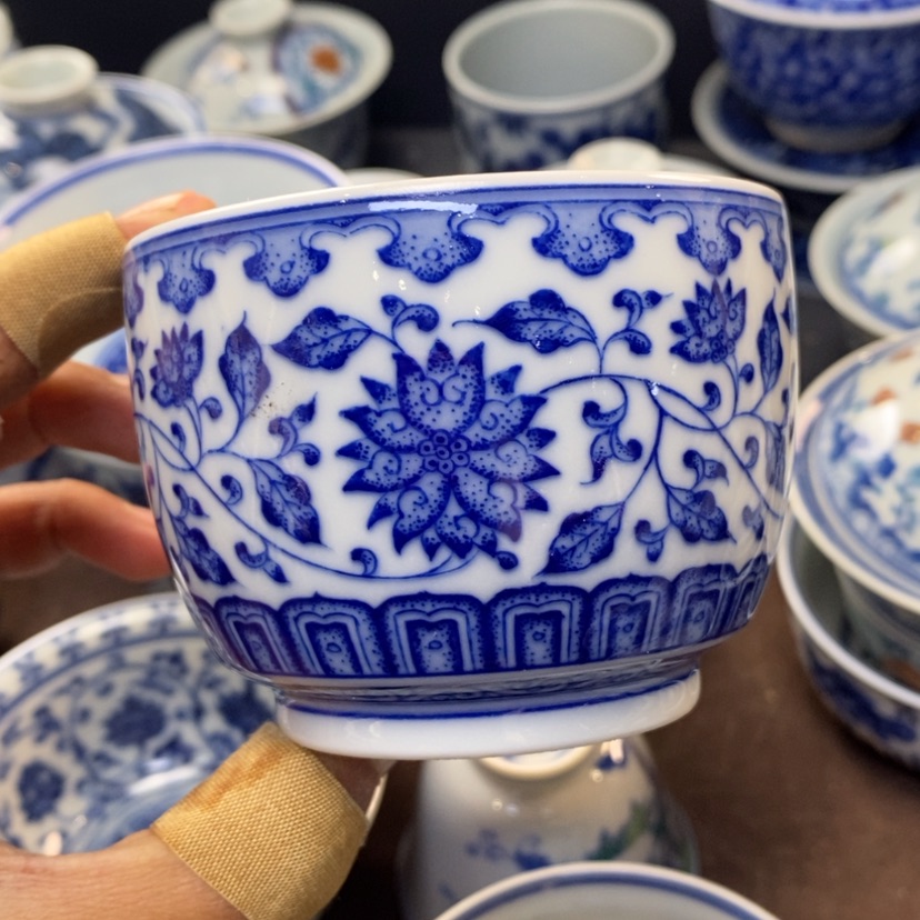 【闪购商品】景德镇青花主人杯