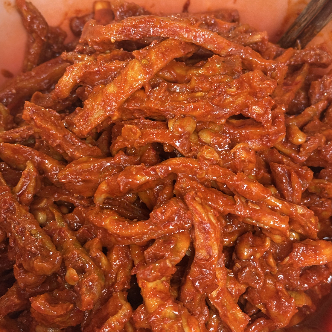 湖南特产五香萝卜干咸甜脆嫩手工腌制下饭下粥开胃小菜