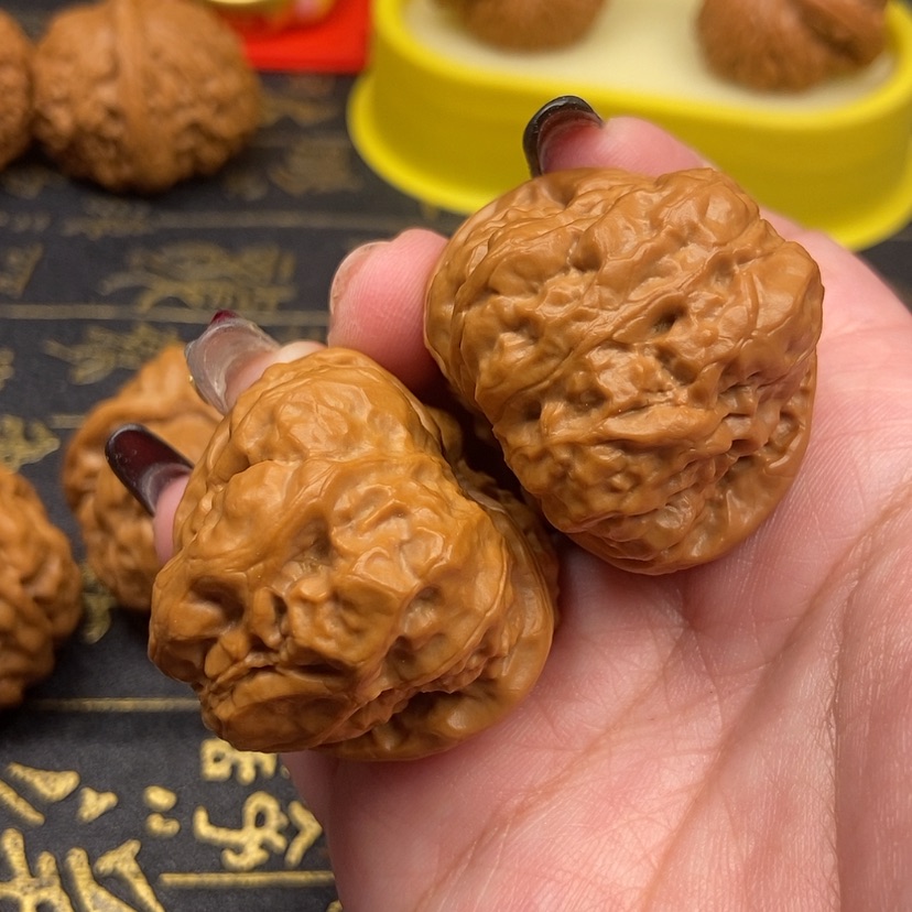 【闪购商品】文玩核桃把件乌*妹蛤蟆