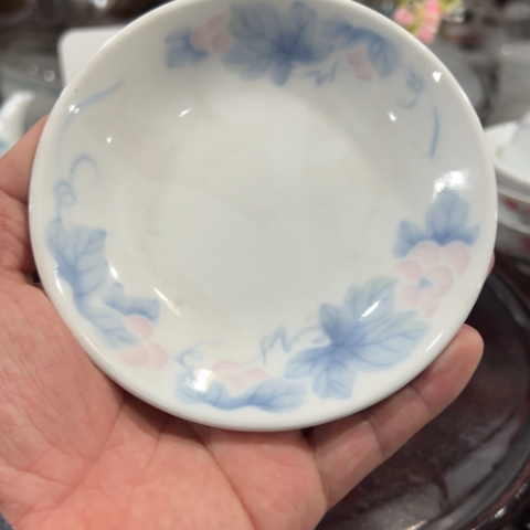 醴陵高温瓷釉下群力，11.5公分，