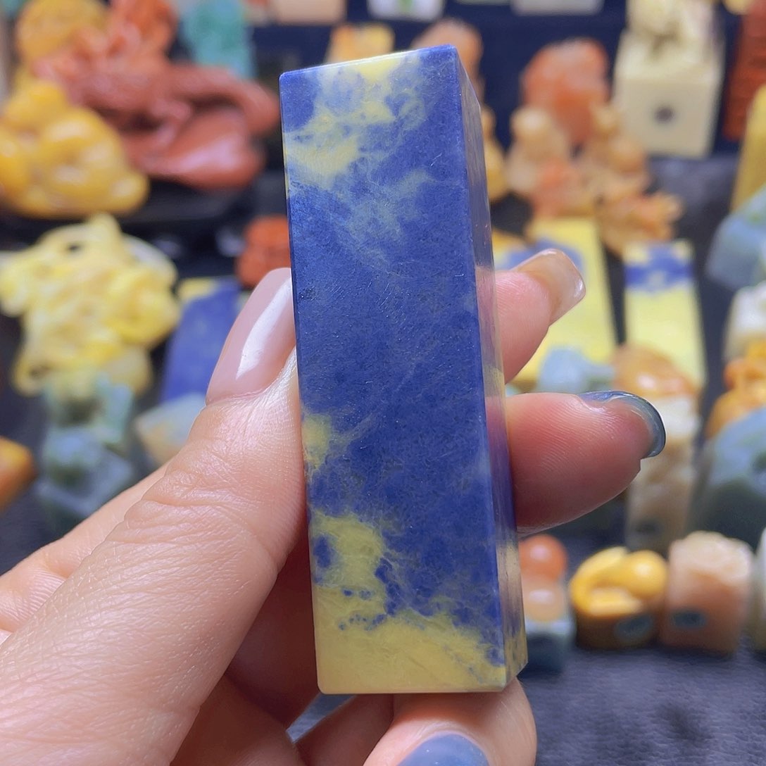 青田石印石青田封门