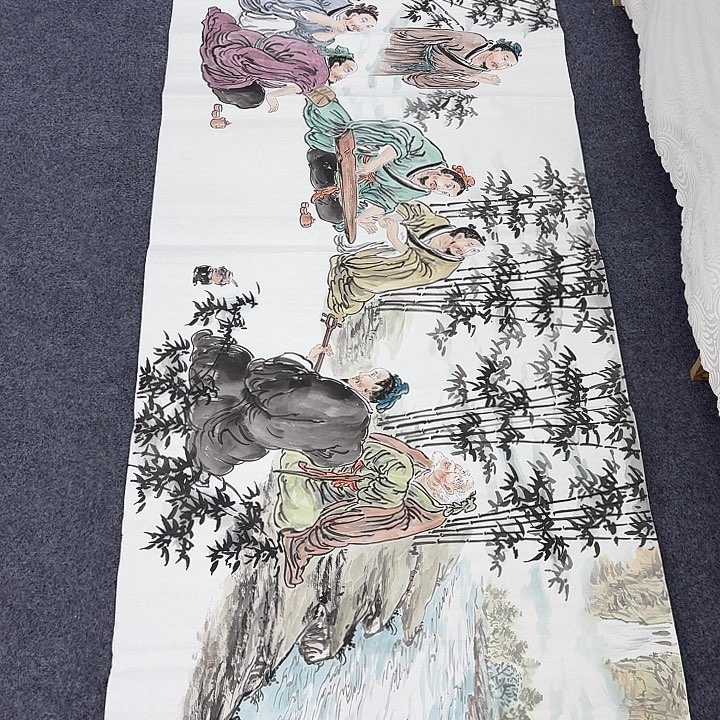 国画手绘国画作品