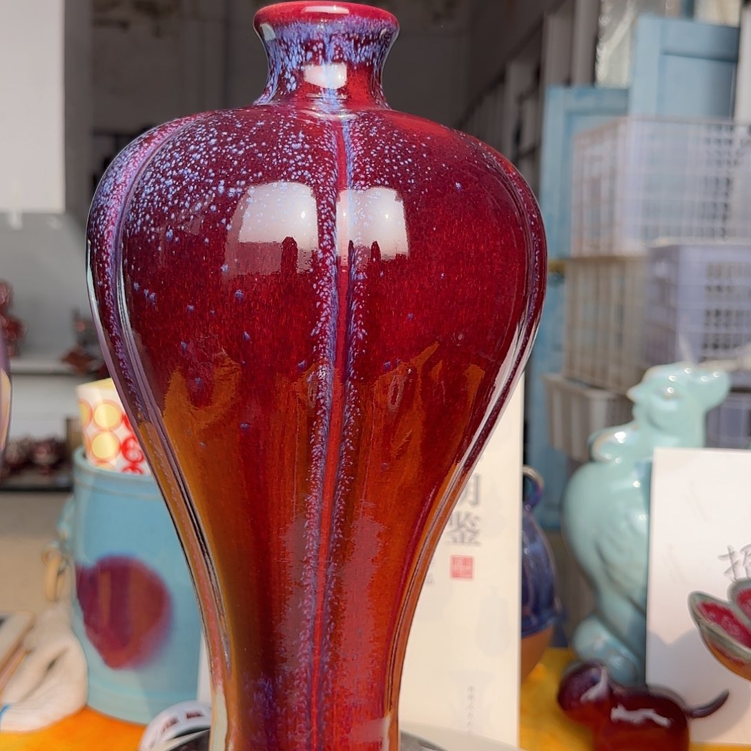 摆件陶郑家钧窑摆件