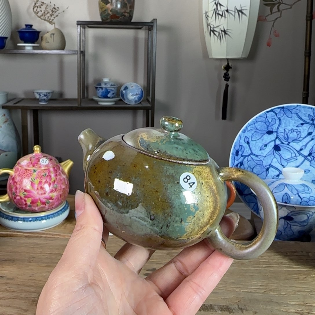 杯景德镇陶瓷柴烧多人