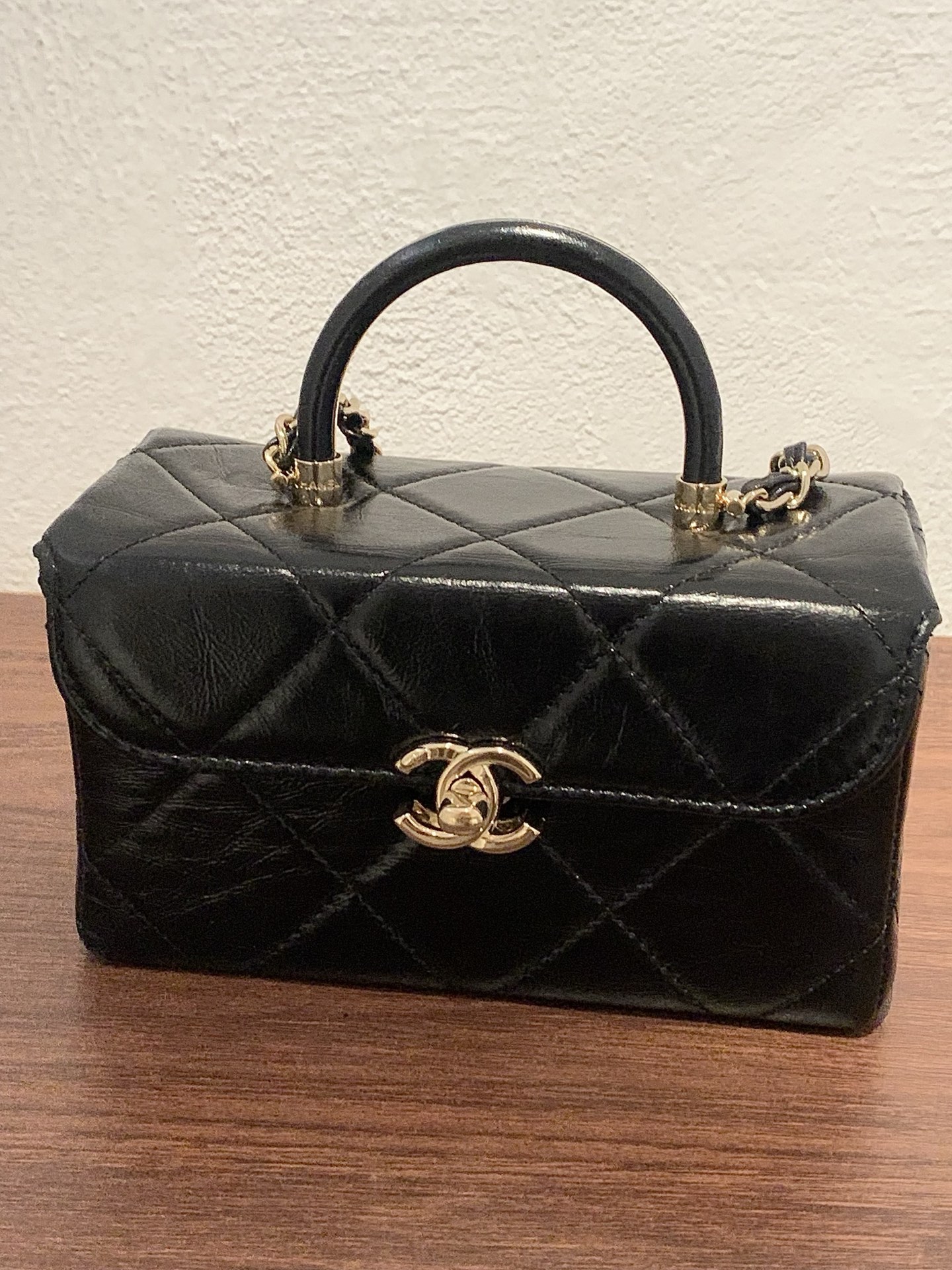 99新 Chanel/香奈儿 HIHI23K医生盒子链条手柄包12160876JL