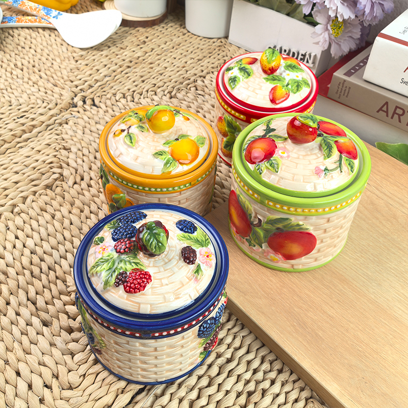 陶瓷水果炖盅 隔水炖盅 炖燕窝盅 煲汤盅瓷盅炖鸽子