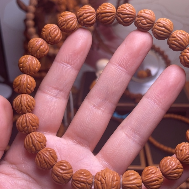 桃核吊坠龙文桃核