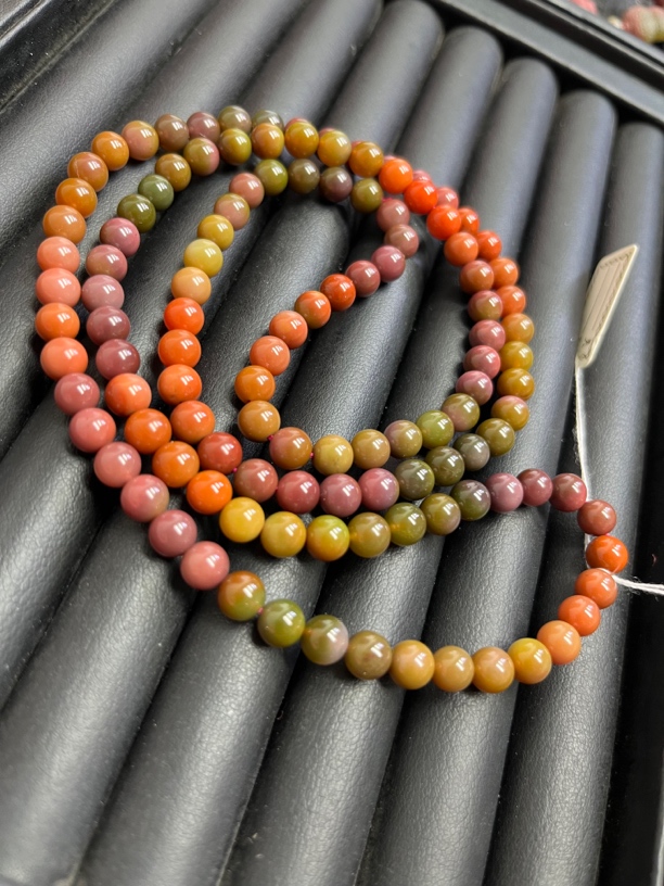 四川盐源玛瑙佛珠手链 可绕四圈 想要小颗粒可进直播间选货