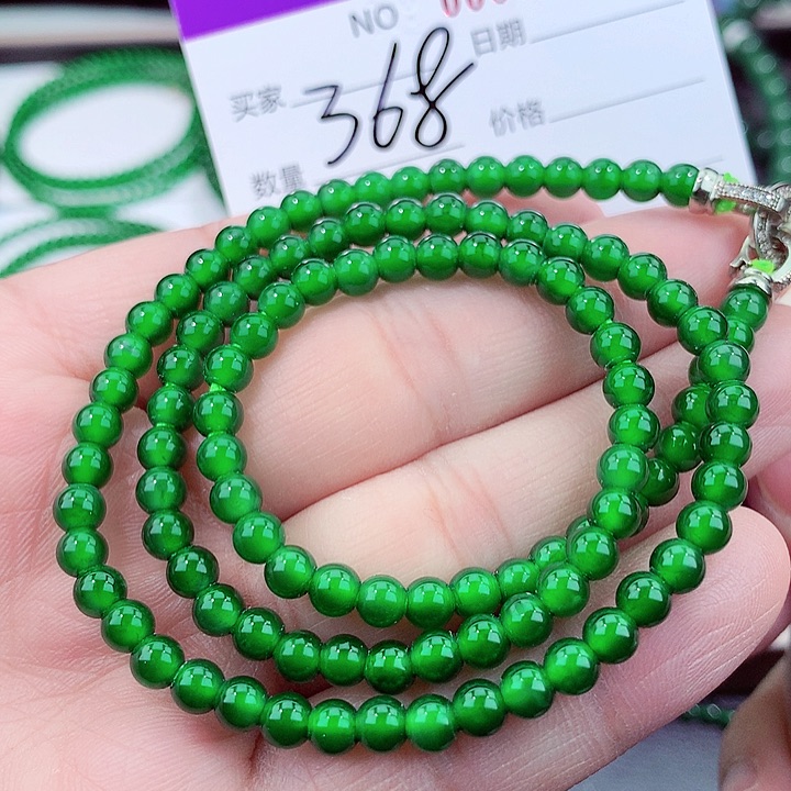 翡翠手链未镶嵌天然翡翠手链未镶嵌