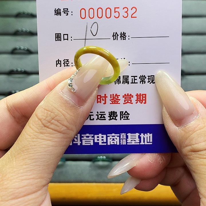 翡翠戒圈未镶嵌     532