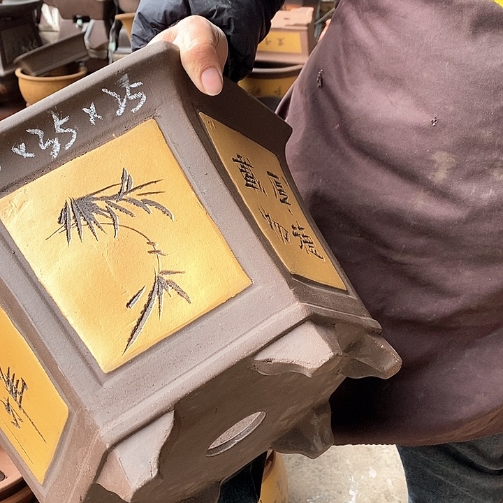 紫砂花盆紫砂工艺厂