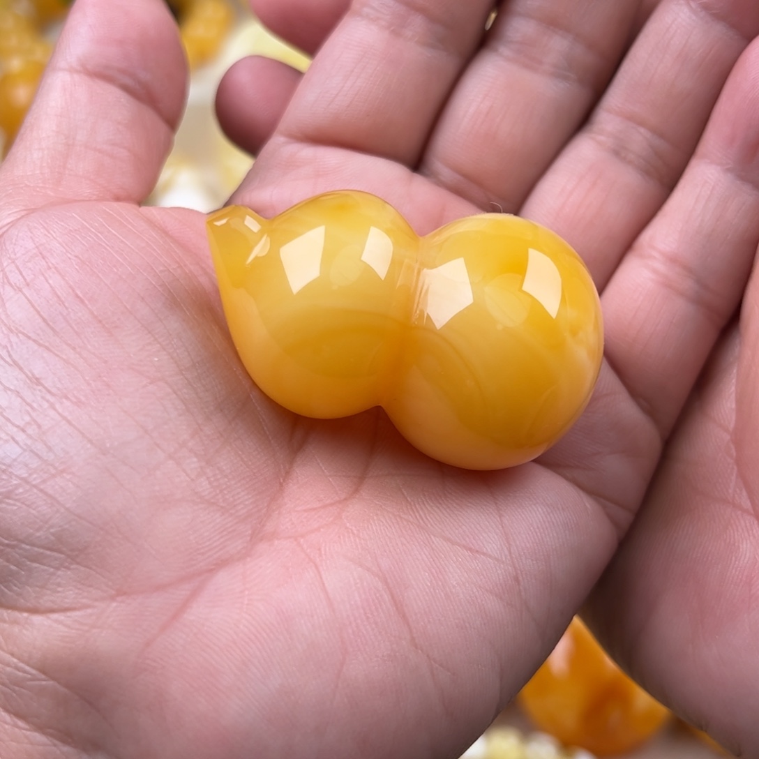 蜜蜡未镶嵌颈饰纯天然琥珀蜜蜡无优化