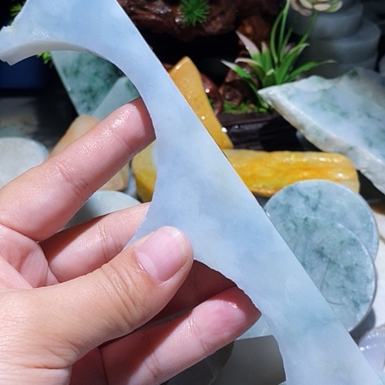 翡翠散珠边角料237