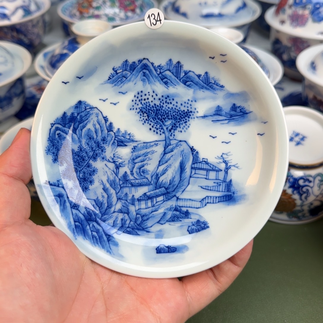彦祖纯手工手绘茶具134
