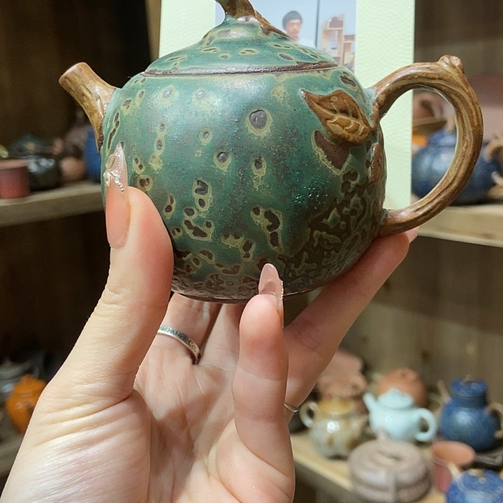 柴烧老岩泥高端茶器