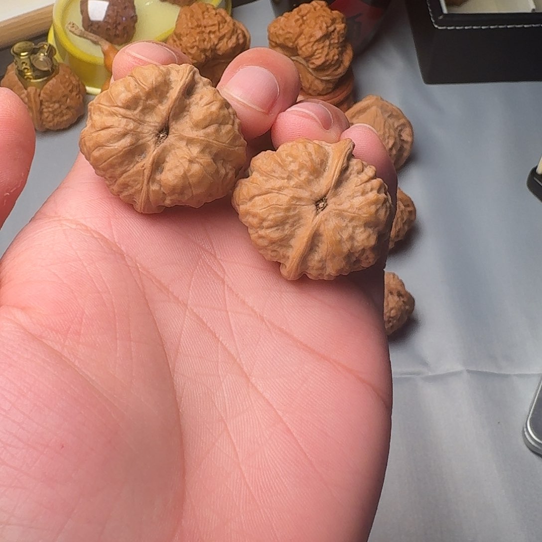 文玩核桃把件南*蛤蟆头