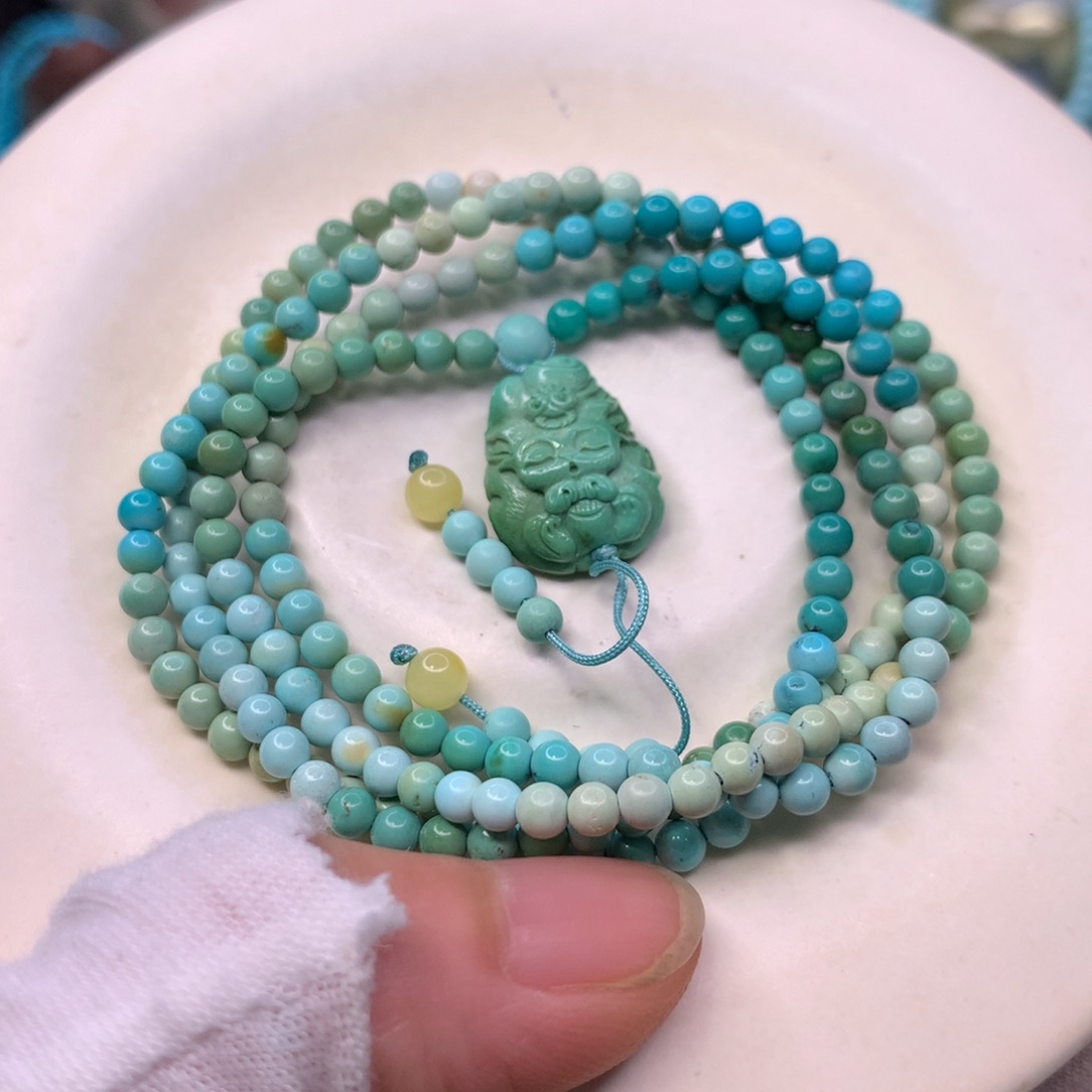 未镶嵌绿松石珠宝奇石