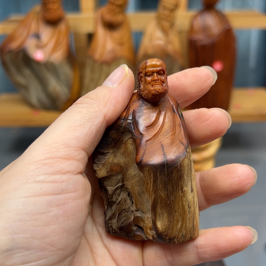 柏木崖柏木摆件手把件，38